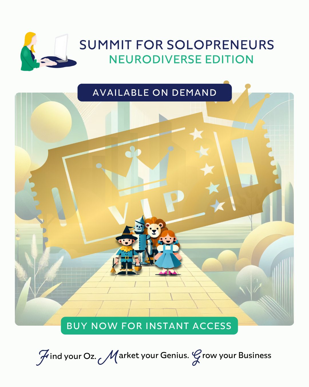 Summit for Solopreneurs: Golden Ticket
