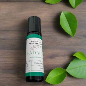 Aromatherapy headache roller